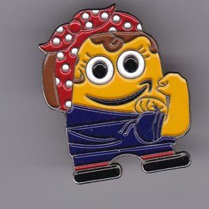 Amazon PECCY Rosie the Riveter Employee Pin